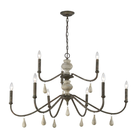 FRENCH CONNECTION 42'' WIDE 9-LIGHT CHANDELIER - FREE SHIPPING !!!