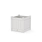 POLYWOOD Vineyard Large Square Planter Box — Vintage White