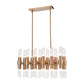 CARISBROOKE 28.75'' WIDE 24-LIGHT LINEAR CHANDELIER - FREE SHIPPING !!!