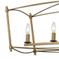 TRAPAN 39'' WIDE 5-LIGHT LINEAR CHANDELIER - FREE SHIPPING !!!
