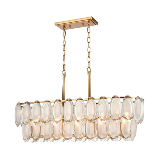 CURIOSITY 32'' WIDE 5-LIGHT LINEAR CHANDELIER - FREE SHIPPING !!!