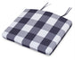 POLYWOOD Adirondack Seat Cushion - 20"W x 18.5"D x 2.5"H — Buffalo Plaid Navy