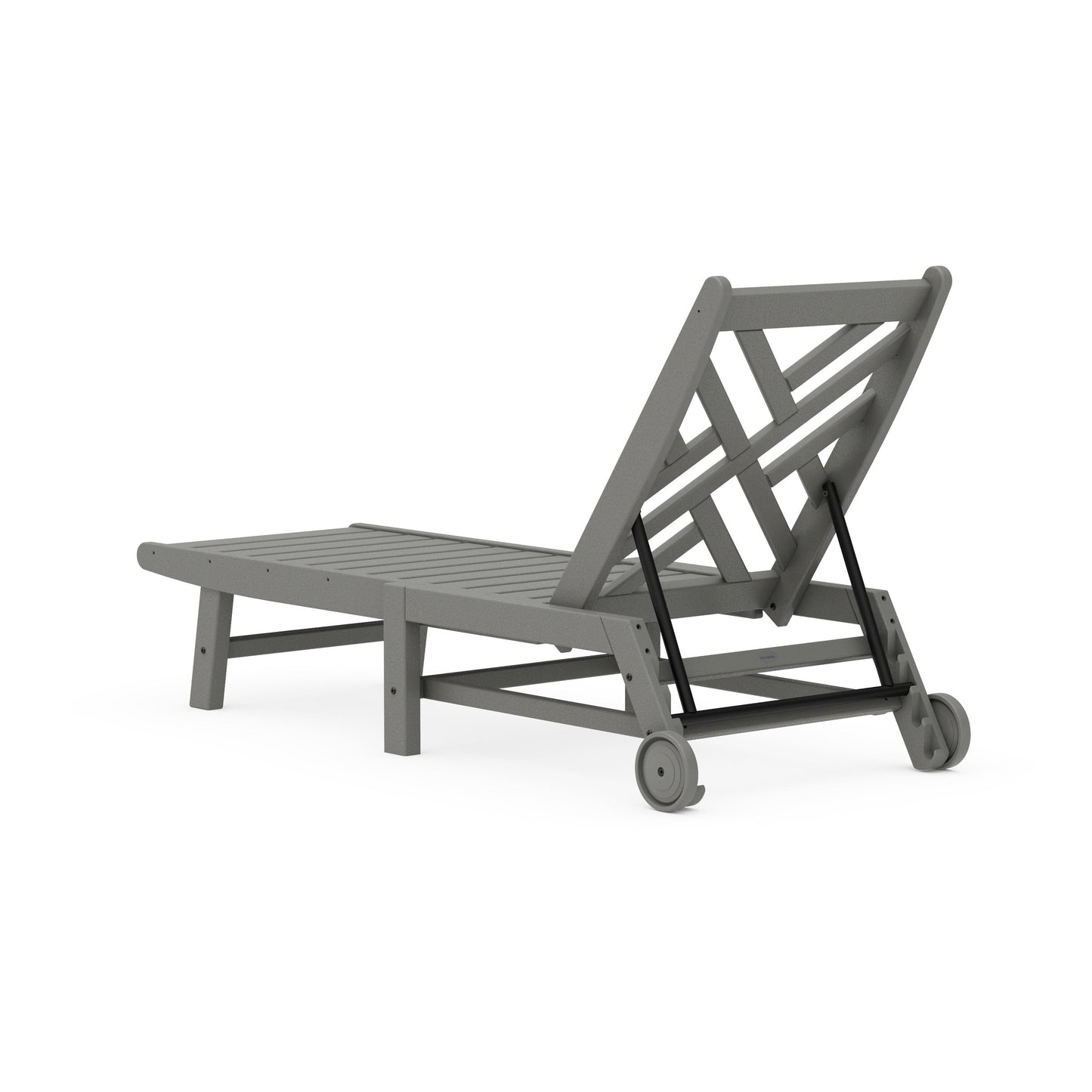 POLYWOOD Chippendale Chaise with Wheels