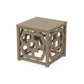 POLYWOOD Chinoiserie Umbrella Stand Accent Table — Vintage Sahara