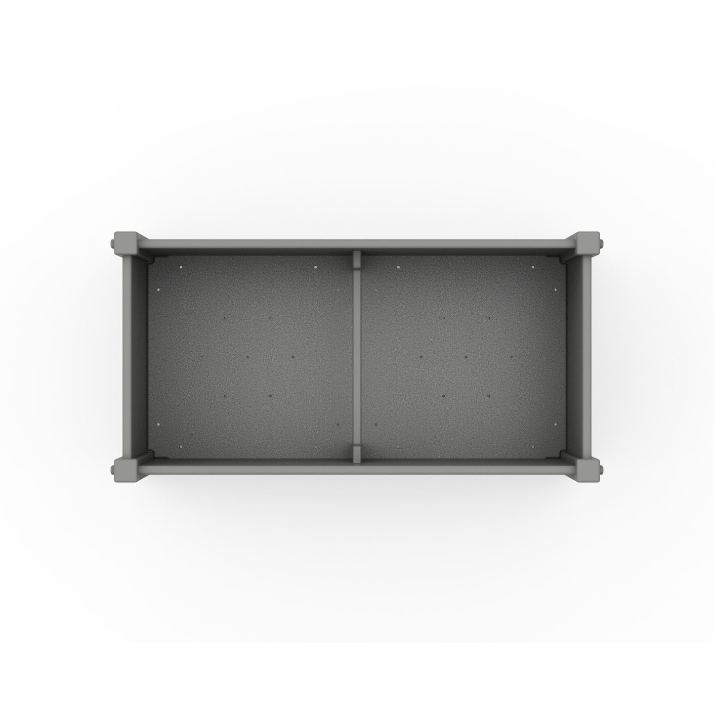 POLYWOOD Vineyard Large Rectangle Double Planter Box