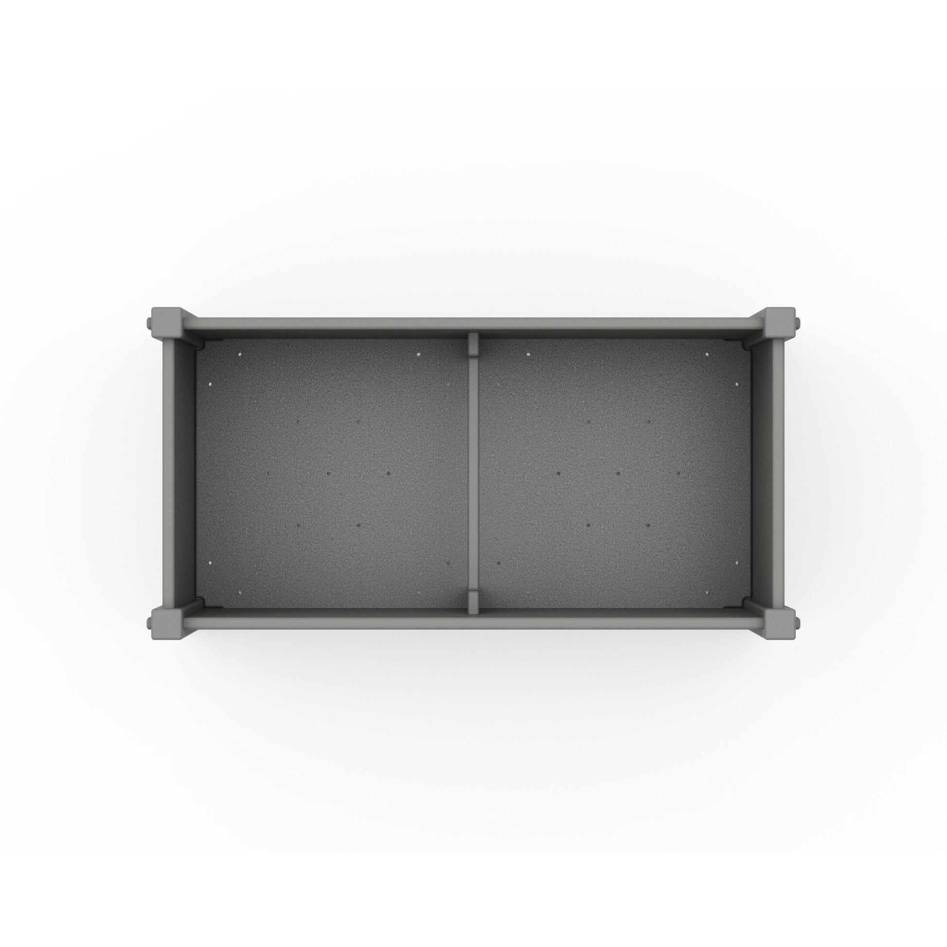POLYWOOD Vineyard Large Rectangle Double Planter Box