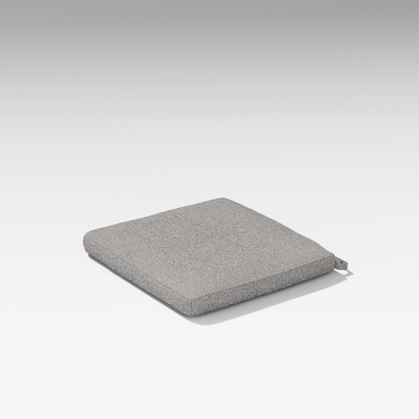 POLYWOOD Elevate Dining Chair Quick-Dry Seat Pad — Grey Mist