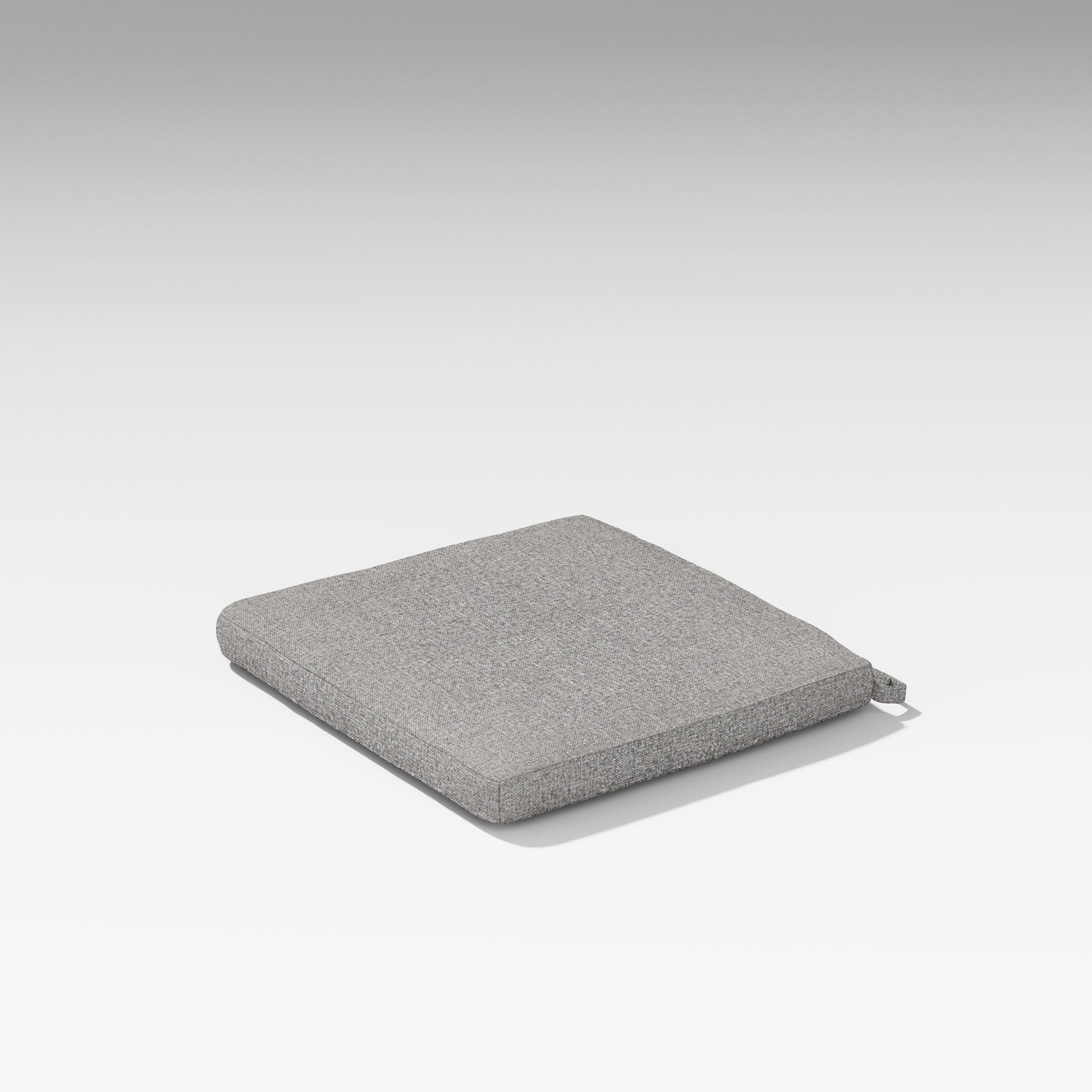 POLYWOOD Elevate Dining Chair Quick-Dry Seat Pad — Grey Mist