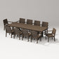 Polywood - Latitude 11-Piece A-Frame Table Dining Set - FREE SHIPPING