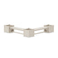 POLYWOOD 60" Country Living L- Shaped Planter Bench Corner Set - Large — Sand