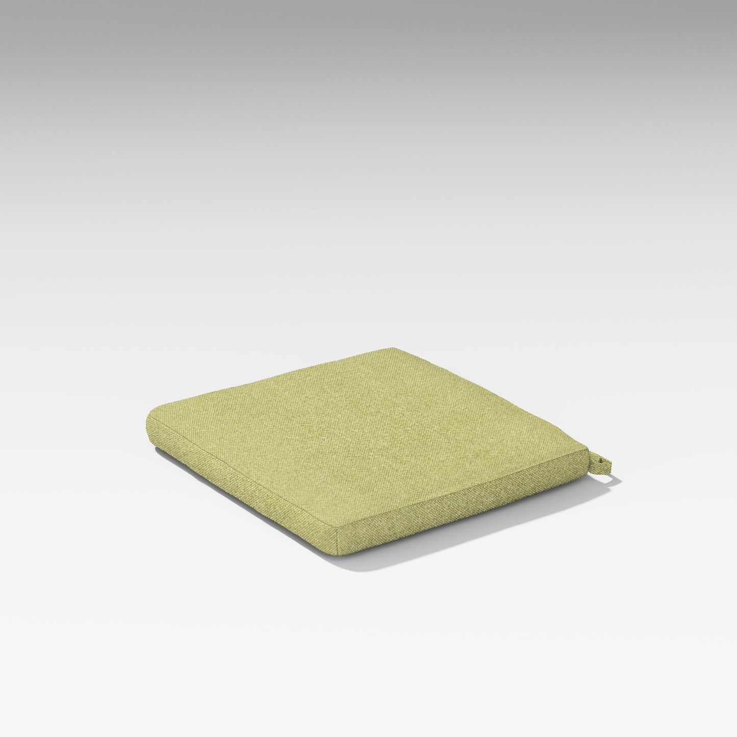 POLYWOOD Elevate Dining Chair Quick-Dry Seat Pad — Chartreuse Boucle