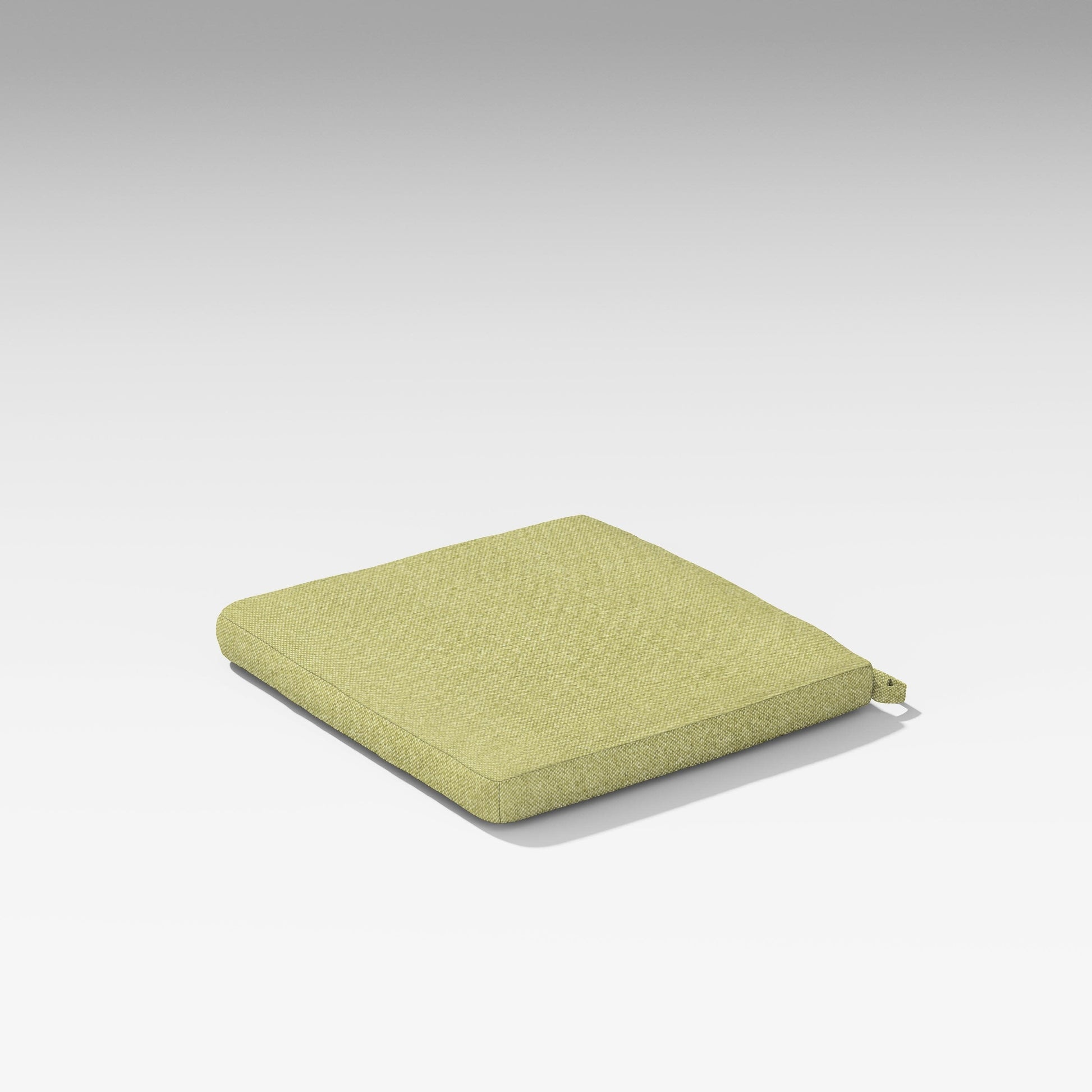 POLYWOOD Elevate Dining Chair Quick-Dry Seat Pad — Chartreuse Boucle