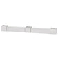 POLYWOOD 72" Vineyard Straight Double Planter Storage Bench Set- Large — Vintage White