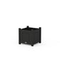 POLYWOOD Country Living Square Planter Box — Black