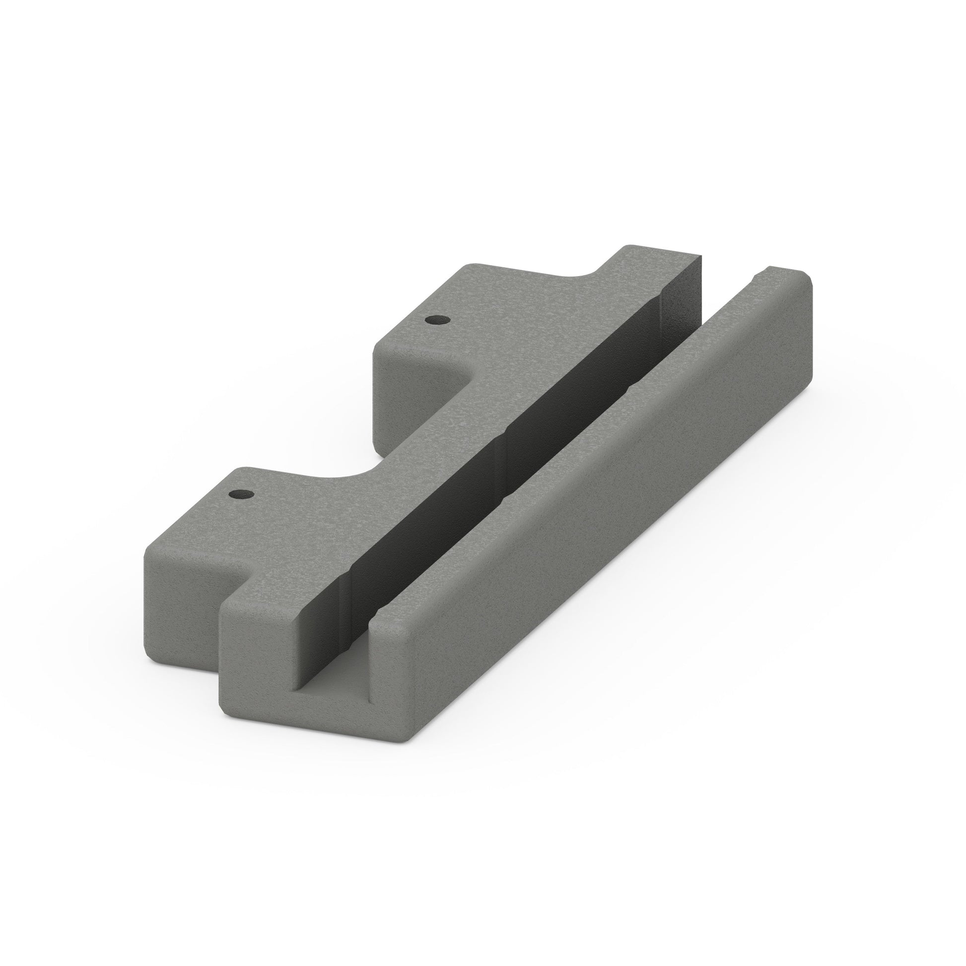 POLYWOOD Modular Planter Connection Block — Slate Grey