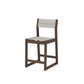 POLYWOOD EDGE Sling Counter Side Chair — Kona / Birch Sling