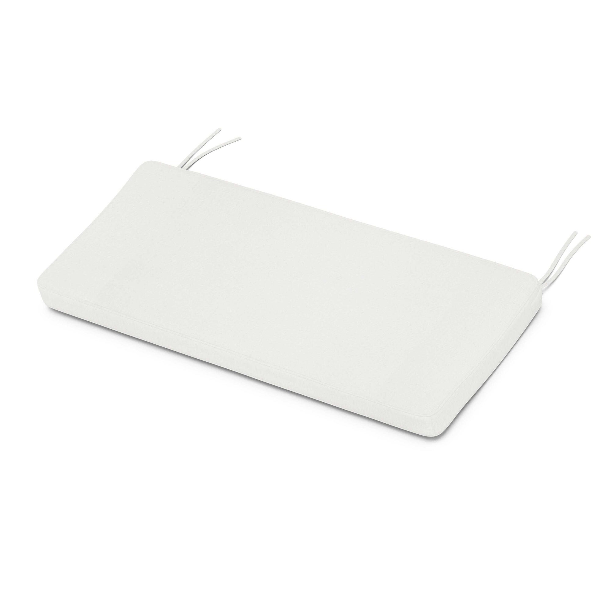 POLYWOOD Chinoiserie Bench Seat Cushion — Natural Linen