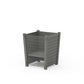 POLYWOOD Nautical Large Tapered Square Short Planter Box