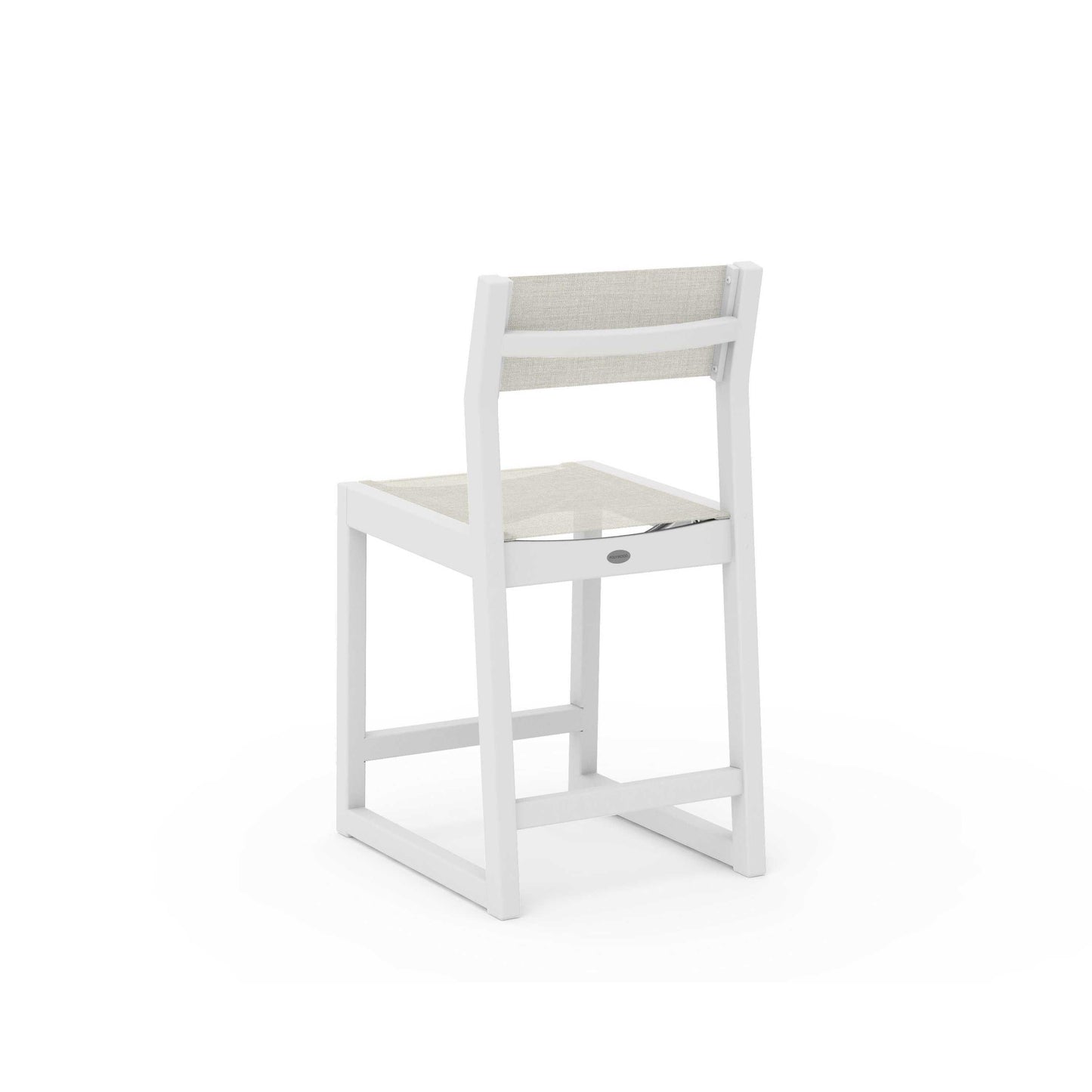 POLYWOOD EDGE Sling Counter Side Chair