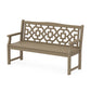 POLYWOOD Chinoiserie 60" Garden Bench — Vintage Sahara