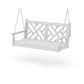 POLYWOOD Chippendale 48" Swing — Vintage White