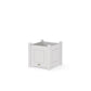 POLYWOOD Country Living Square Planter Box — Vintage White