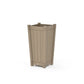 POLYWOOD Vineyard Tapered Square Planter Box — Vintage Sahara