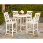 POLYWOOD 48" Round Farmhouse Bar Table