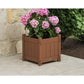 POLYWOOD Vineyard Square Planter Box