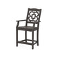POLYWOOD Chinoiserie Counter Arm Chair — Vintage Coffee
