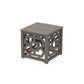 POLYWOOD Chinoiserie Accent Table — Driftwood