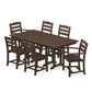 POLYWOOD La Casa Café 7-Piece Farmhouse Dining Set FREE SHIPPING