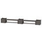 POLYWOOD 60" Vineyard Straight Double Planter Bench Set - Large — Driftwood