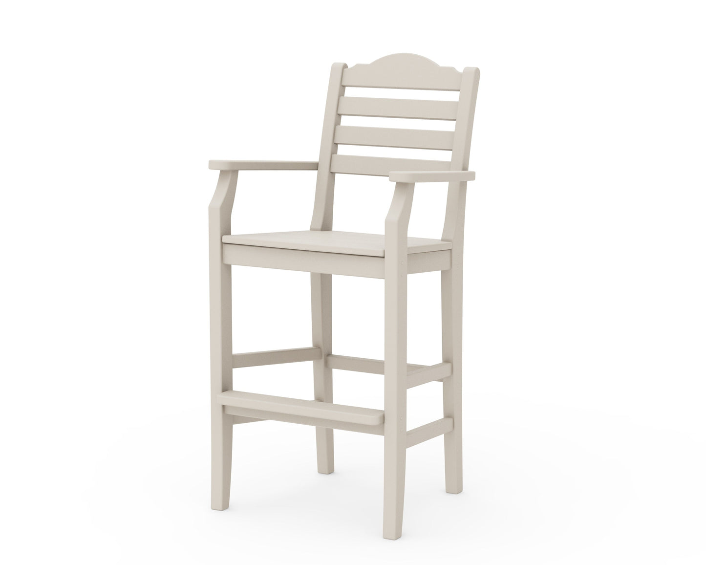 POLYWOOD Savannah Bar Arm Chair — Sand