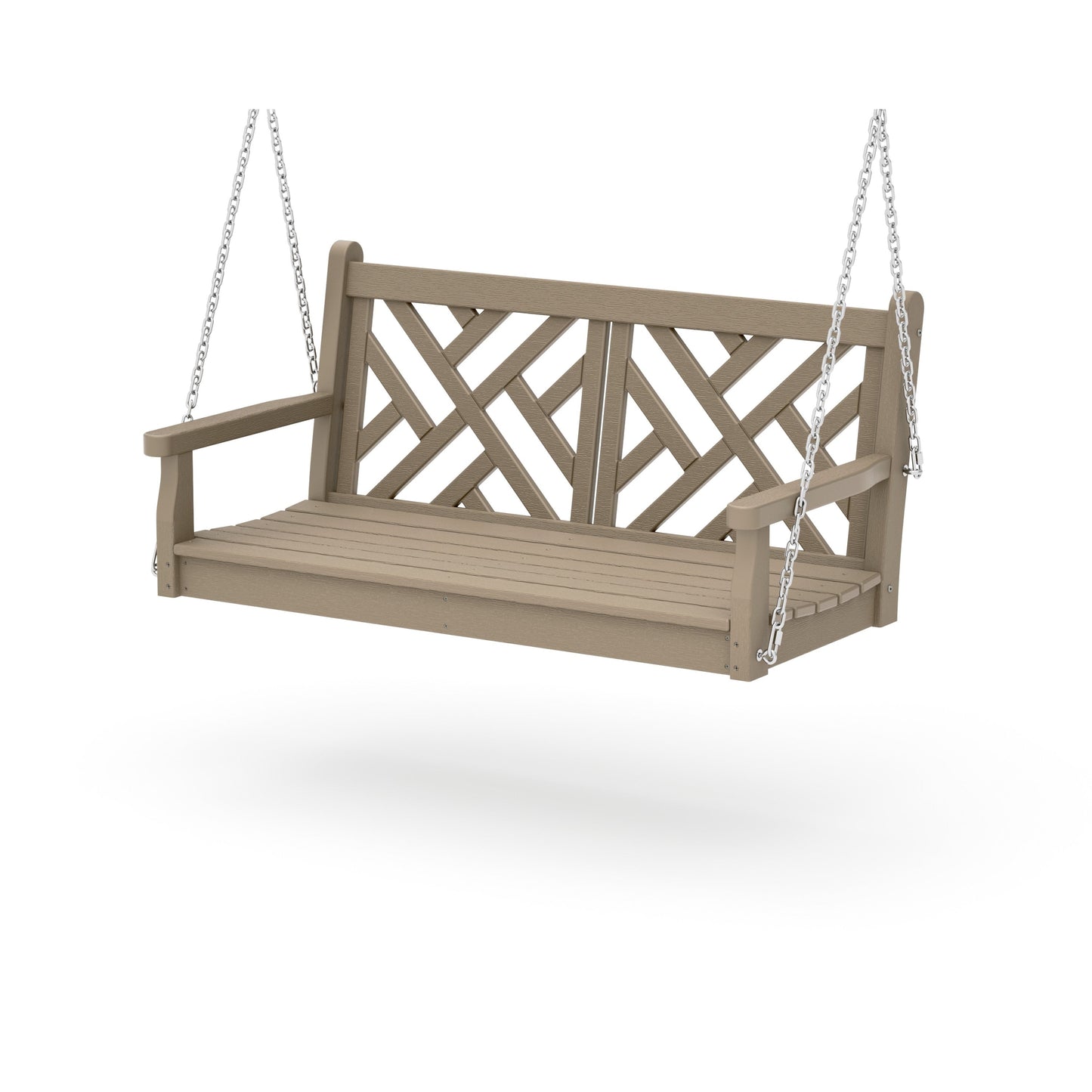 POLYWOOD Chippendale 48" Swing — Vintage Sahara