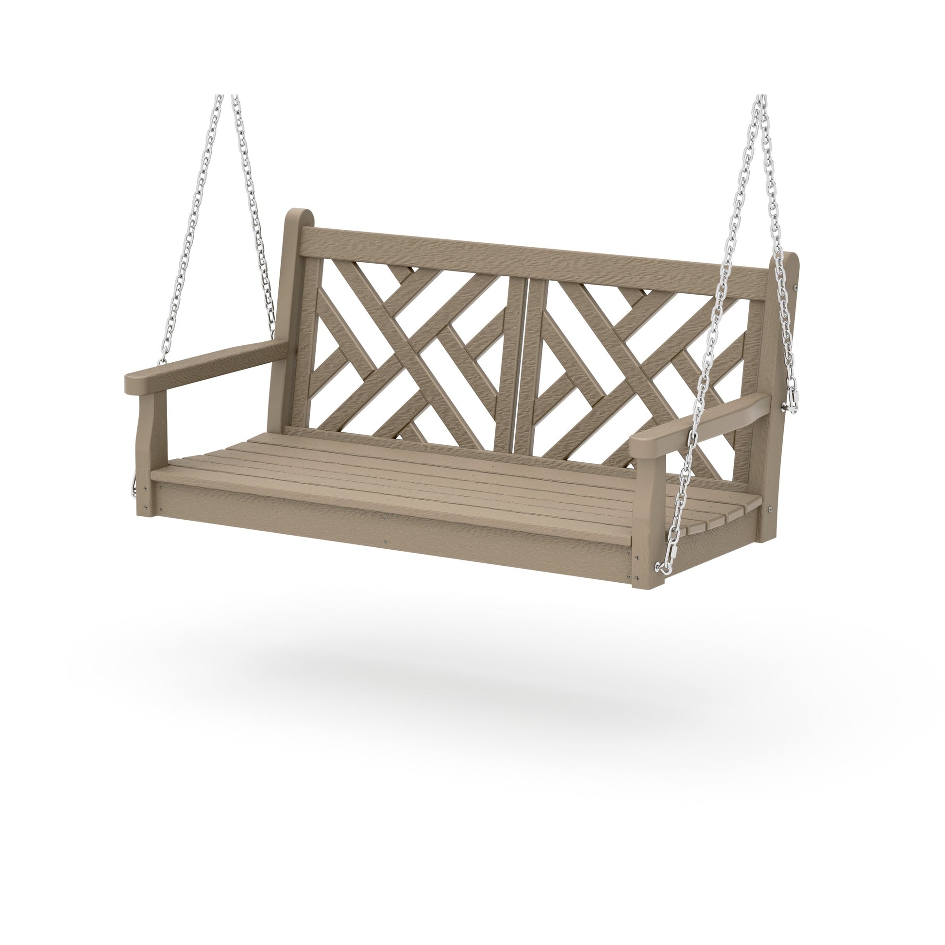 POLYWOOD Chippendale 48" Swing — Vintage Sahara