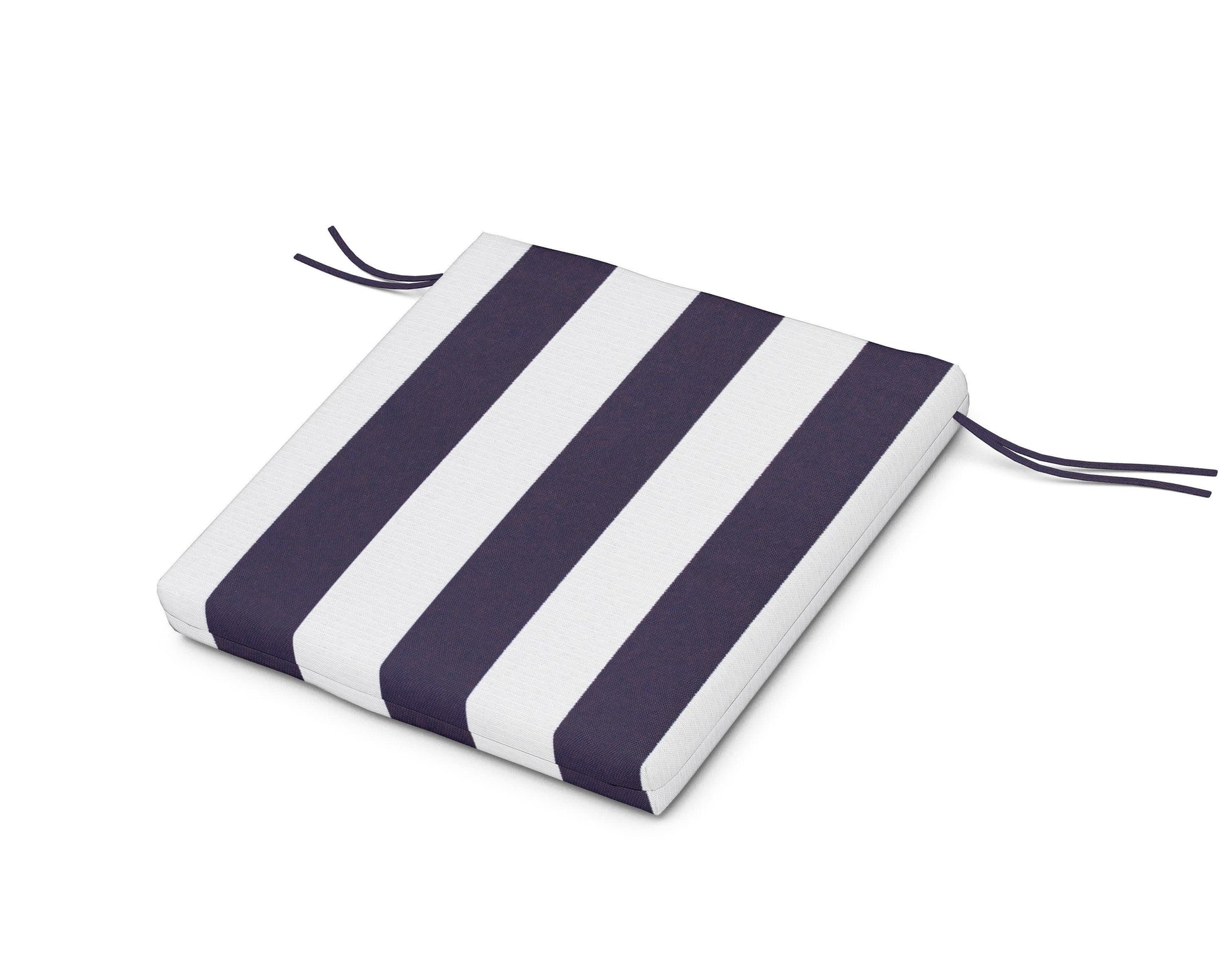 POLYWOOD AL300 Seat Pad — Cabana Stripe Navy