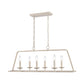 JOANIE 34'' WIDE 6-LIGHT LINEAR CHANDELIER - FREE SHIPPING !!!