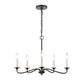 QUINN 24'' WIDE 5-LIGHT CHANDELIER - FREE SHIPPING !!!