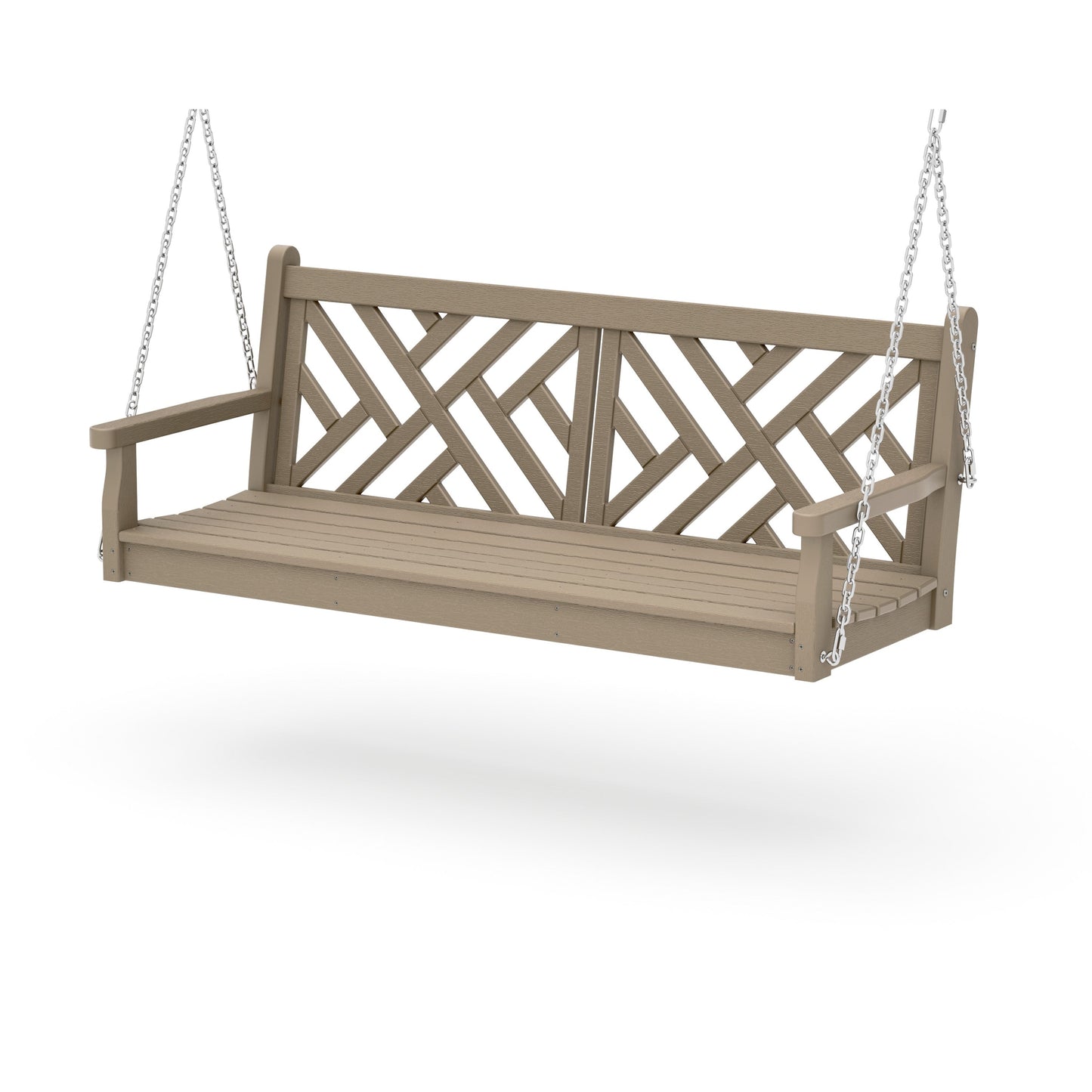 POLYWOOD Chippendale 60" Swing — Vintage Sahara
