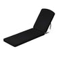 POLYWOOD Chinoiserie Chaise Cushion — Midnight Linen