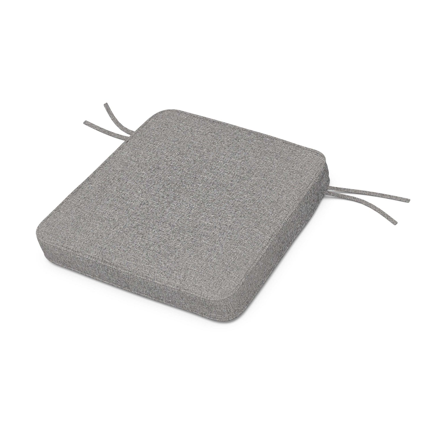 POLYWOOD Acadia Dining Arm Seat Cushion — Grey Mist