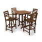 POLYWOOD La Casa Café 5-Piece Bar Set FREE SHIPPING