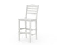 POLYWOOD Savannah Bar Side Chair — Vintage White