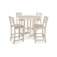POLYWOOD La Casa Café 5-Piece Side Chair Bar Dining Set FREE SHIPPING