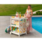 POLYWOOD Chippendale Bar Cart