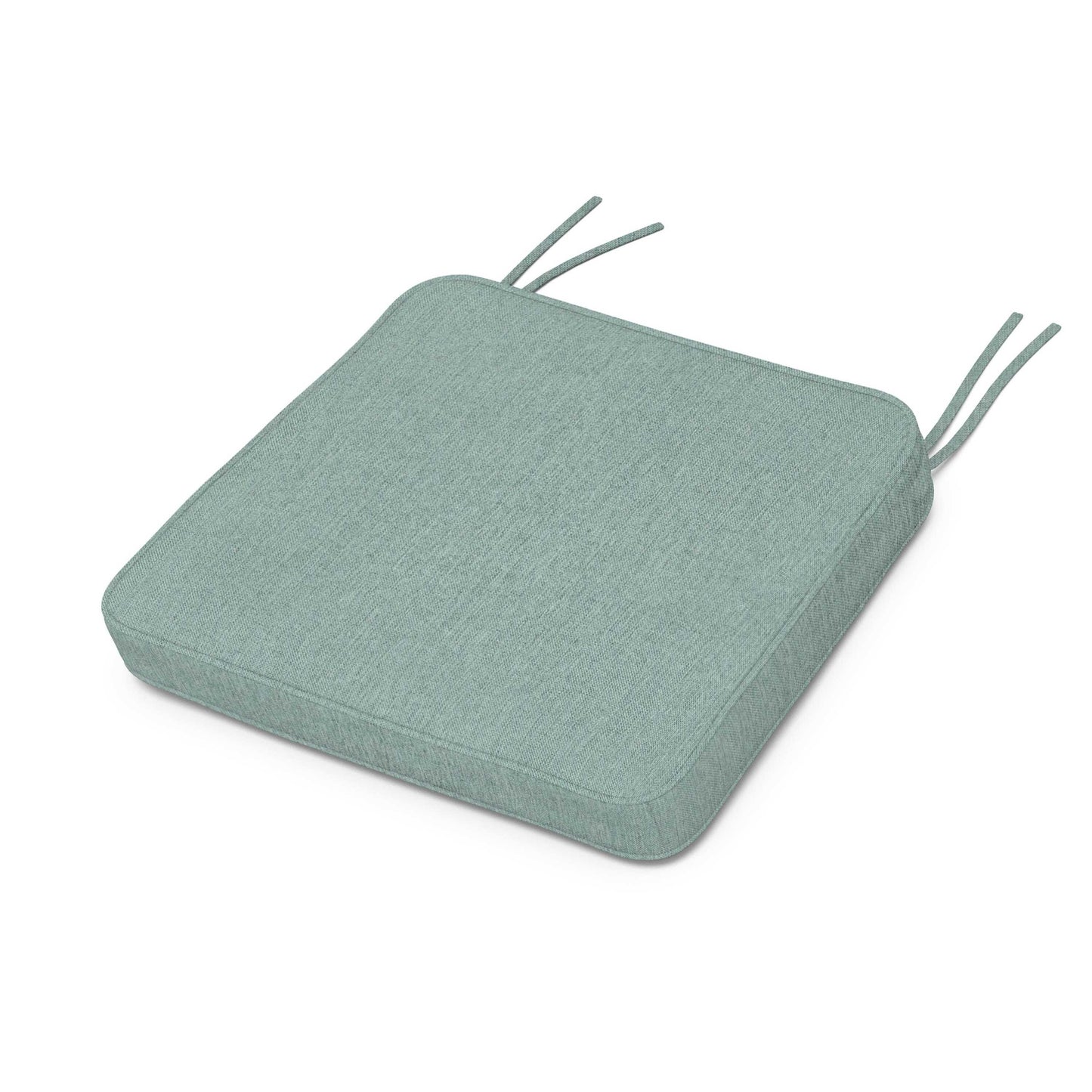 POLYWOOD Chinoiserie Arm Chair Seat Cushion — Glacier Spa