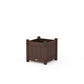 POLYWOOD Vineyard Square Planter Box — Mahogany