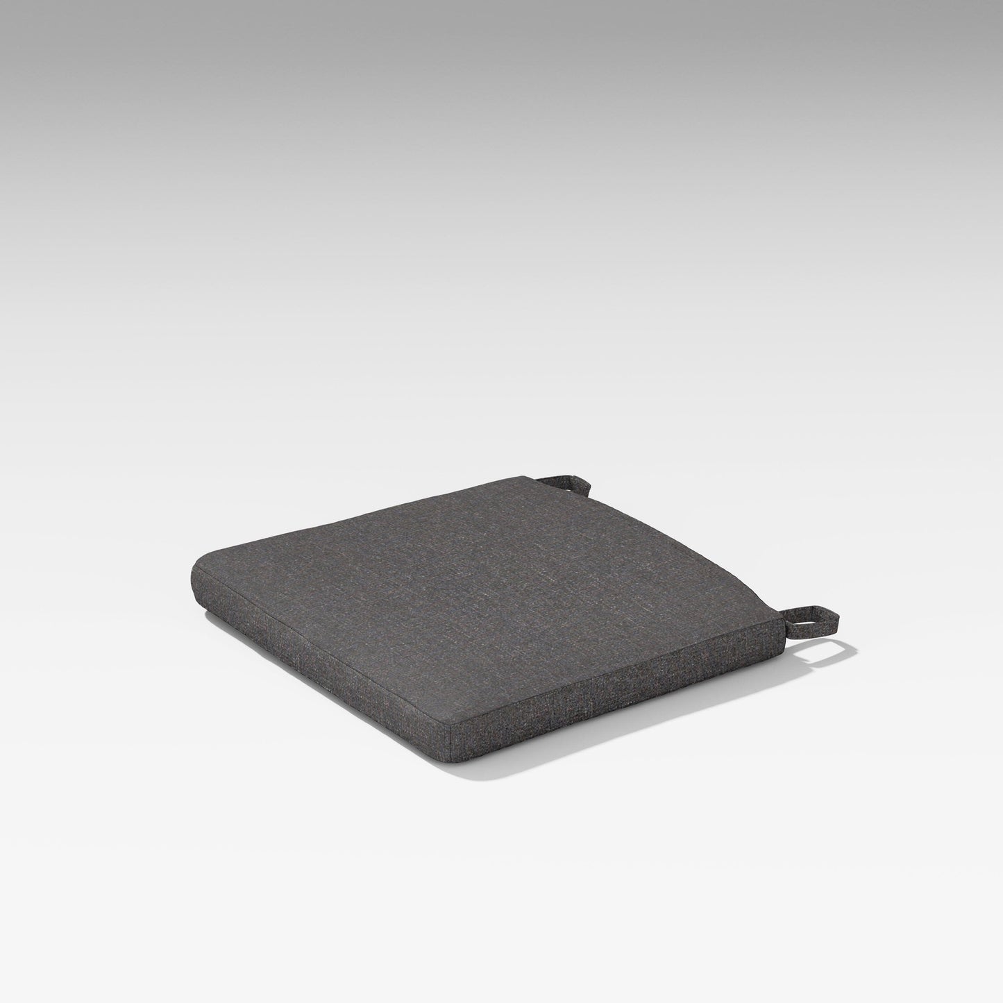 POLYWOOD Estate Dining Seat Pad — Ash Charcoal