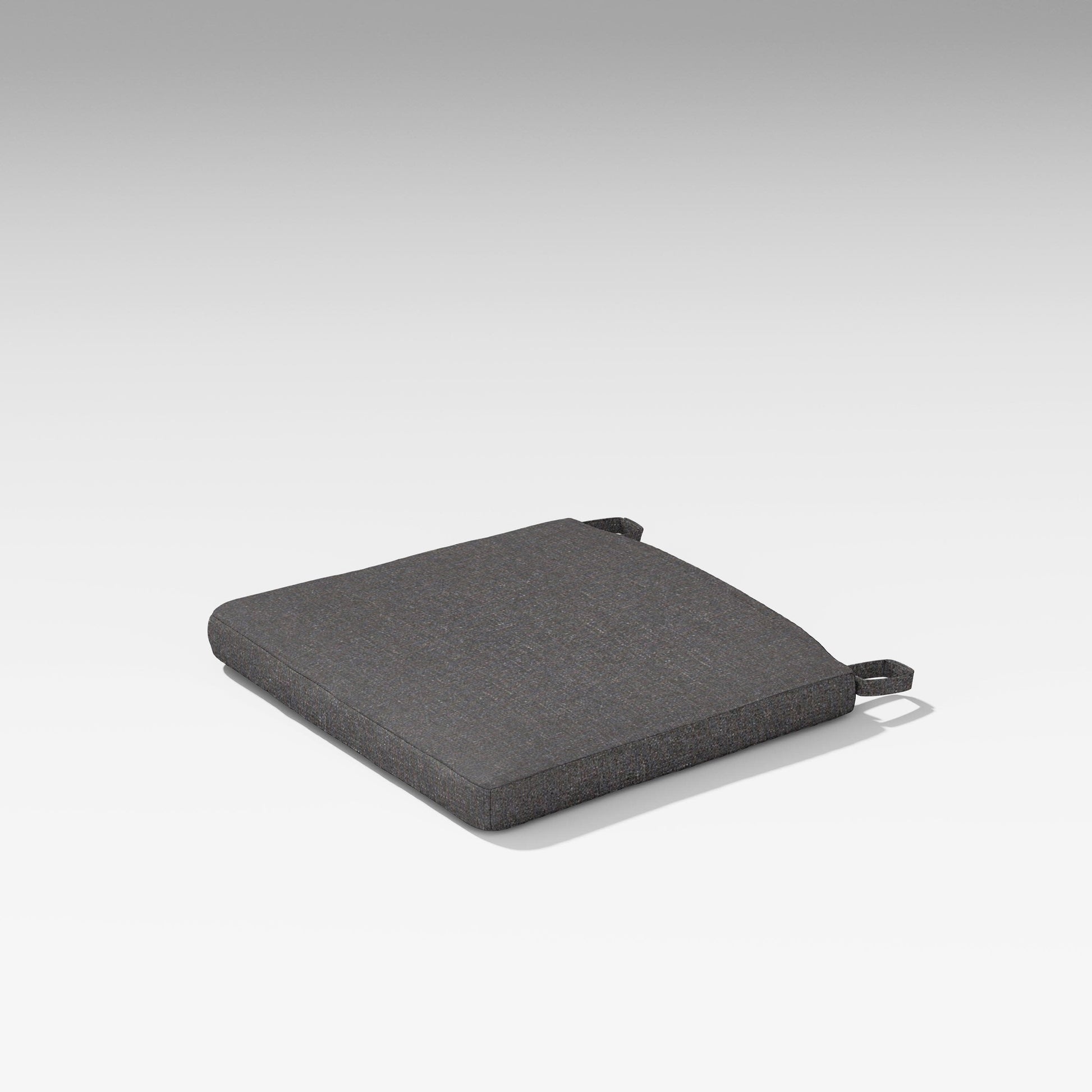 POLYWOOD Estate Dining Seat Pad — Ash Charcoal
